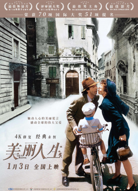 美丽人生La vita è bella 电影封面